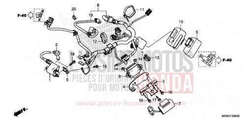 FAISCEAU DES FILS CRF450RG de 2016